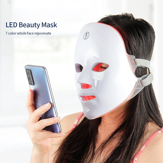 LUMIÉRE 7D™ — Máscara Facial de Fototerapia LED
