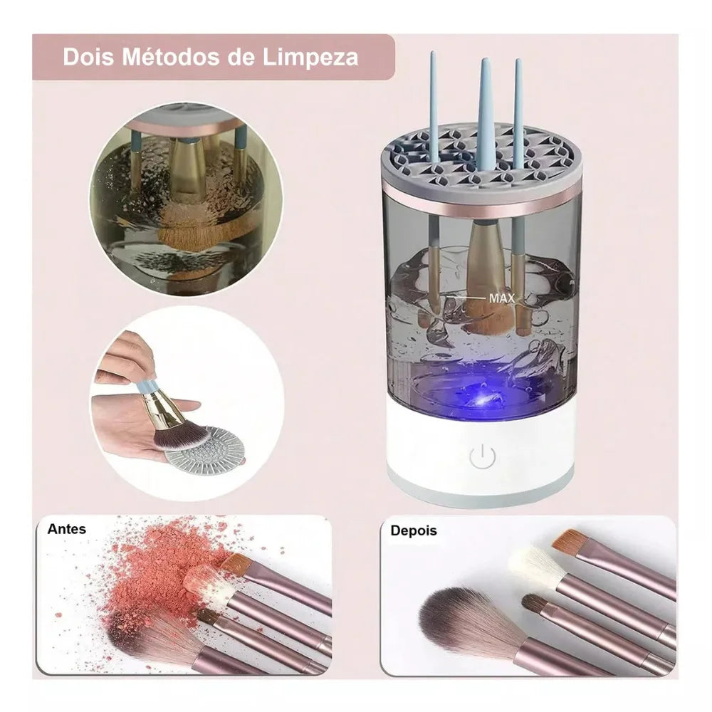 Magic Clean Pro™ - Pincéis 100% Limpos em 10 Segundos | Sua Pele Agradece