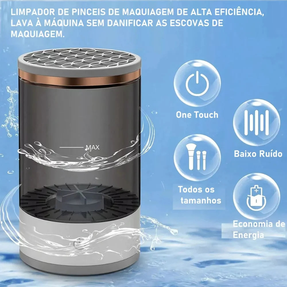 Magic Clean Pro™ - Pincéis 100% Limpos em 10 Segundos | Sua Pele Agradece
