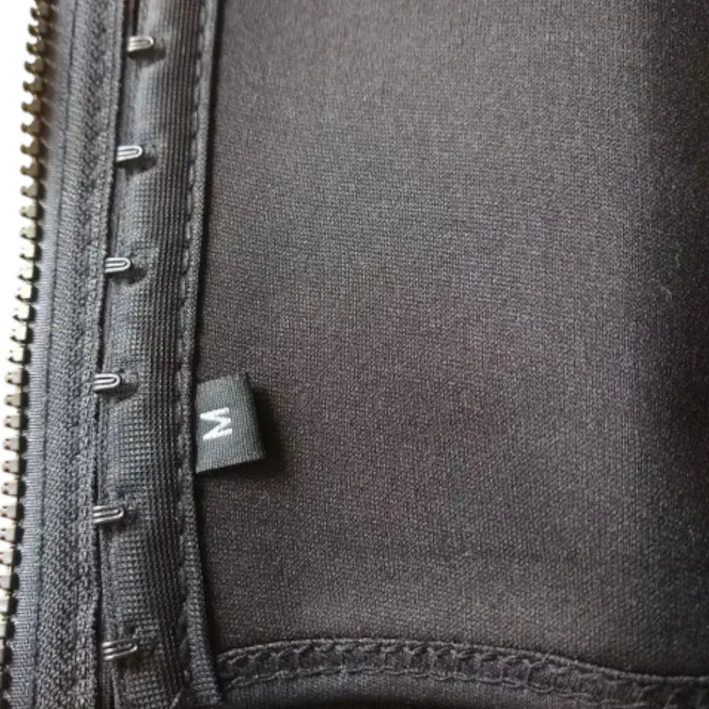 Corset Zipper Dupla Compressão | Reduz 3 Tamanhos Instantâneo