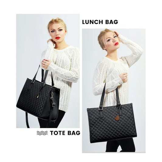 Bolsa Térmica Work & Lunch 2 em 1 | Elegância + Praticidade