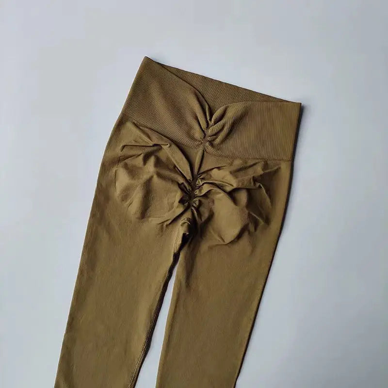 Legging Cintura Alta com Efeito Push Up — Realce Máximo das Curvas!
