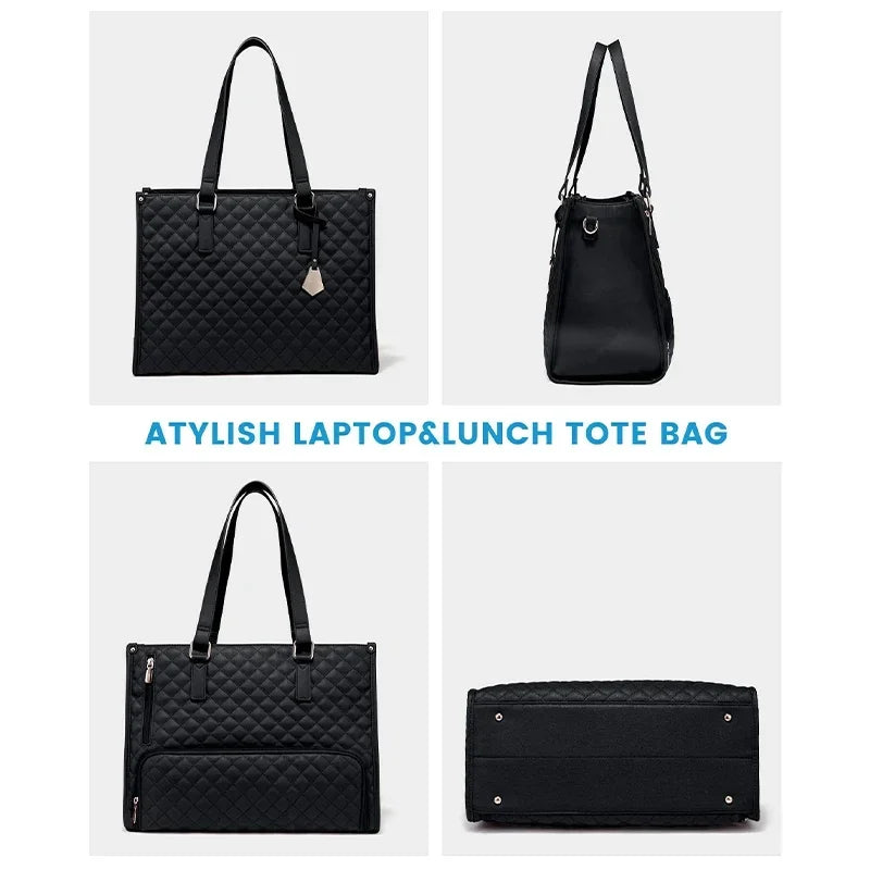 Bolsa Térmica Work & Lunch 2 em 1 | Elegância + Praticidade