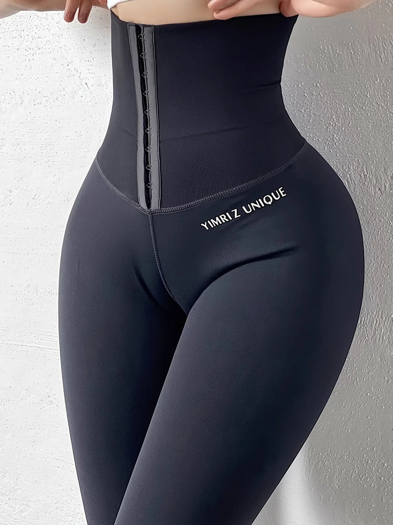 Calça Legging Modeladora de Cintura Alta com Corset Embutido