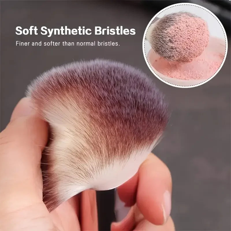 Kit 20 Pincéis Profissionais + Esponja | Acabamento de Maquiadora