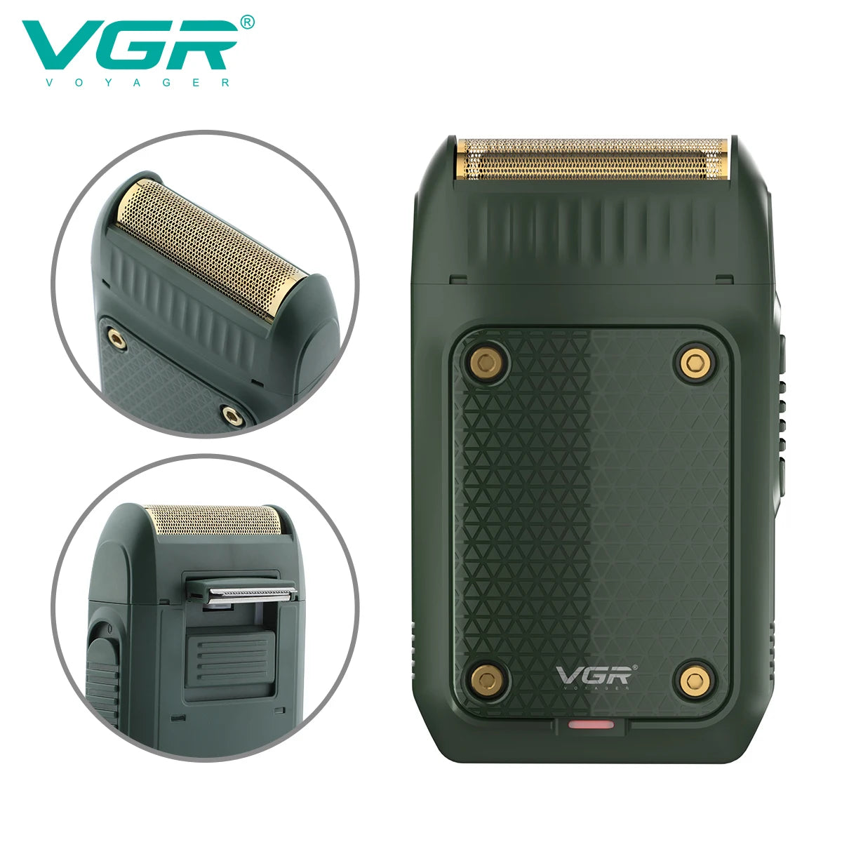 Máquina de Barbear Portátil - VGR