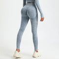 Legging Texturizada Denim Cloud: Seu Look Fitness Elevado a Outro Nível